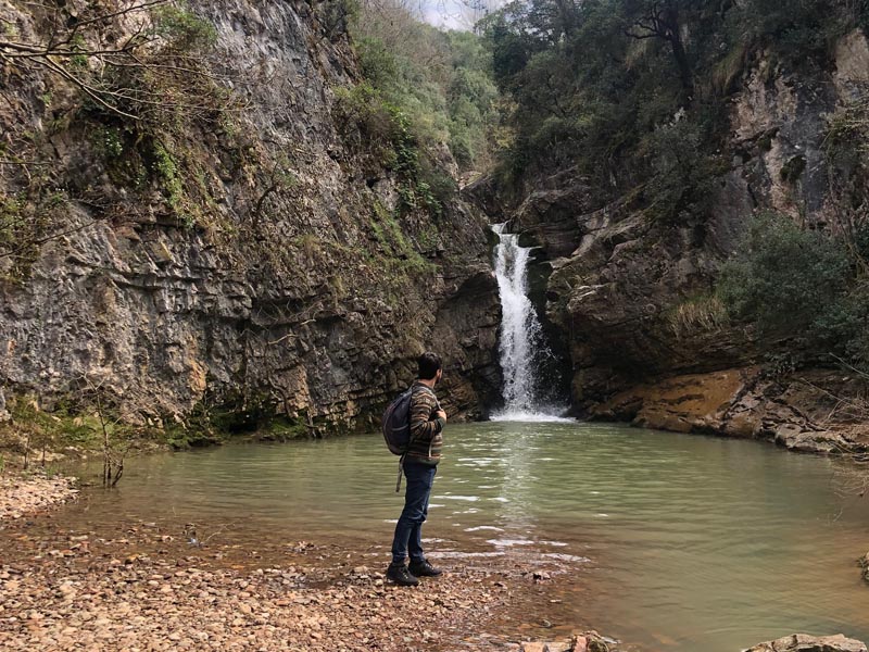 hacıllı köyü şelalesi