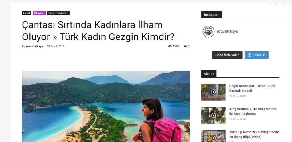 gezgin kadınlar