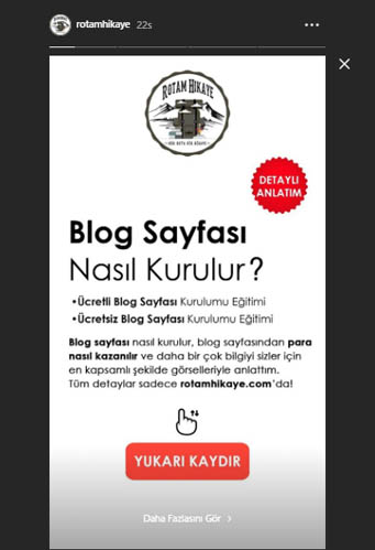 instagram hikaye