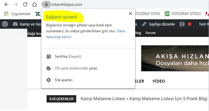 ssl sertifikası