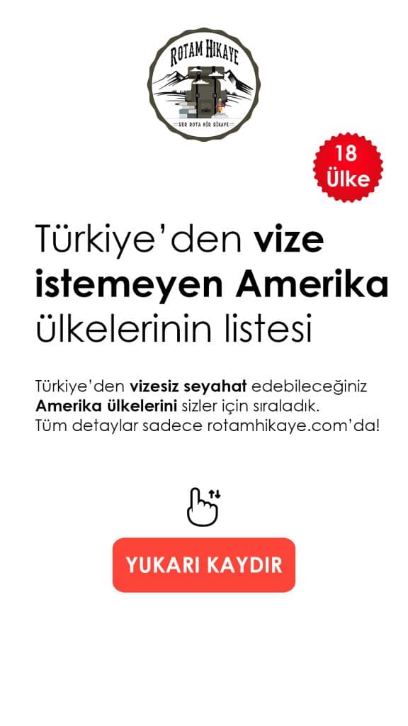 vizesiz gidilen ülkeler listesi