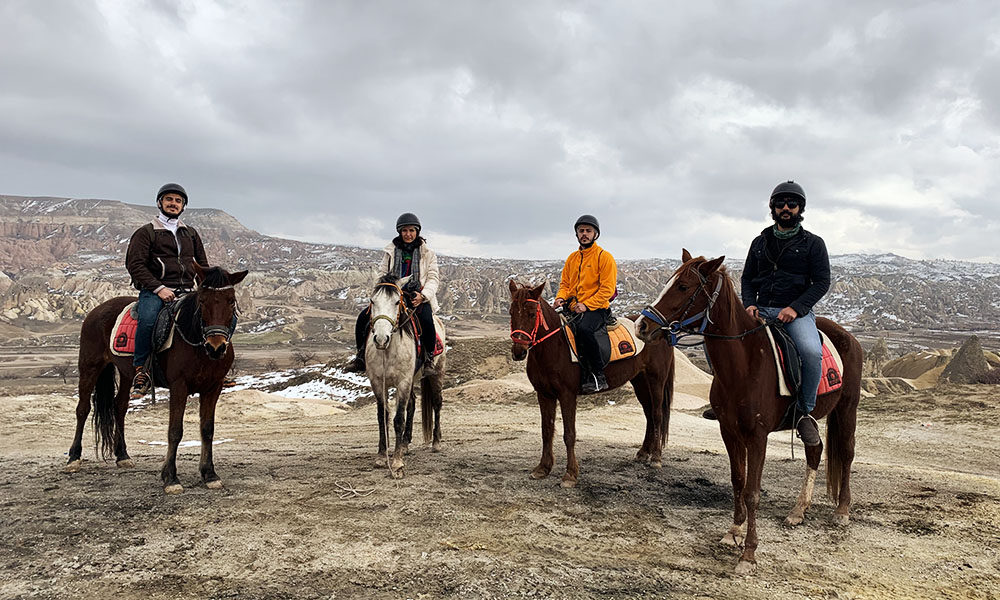 kapadokya at turu