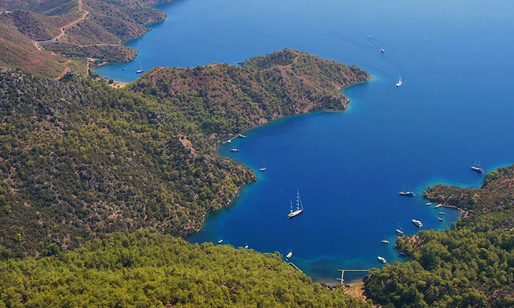 göcek koyları